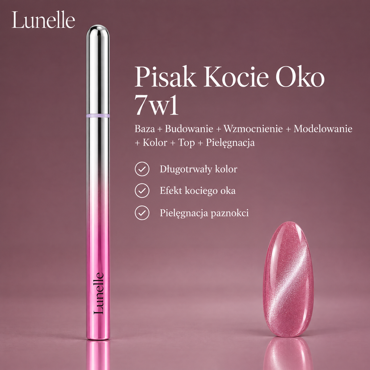 Lunelle™ Magnetyczny Pisak Kocie Oko 7w1
